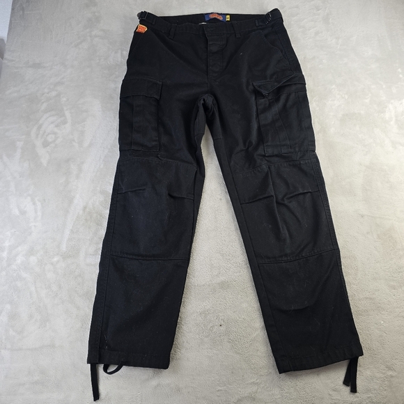 Empyre Relax Black Cargo Pants 30 x 27.5 - Picture 1 of 9